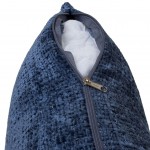 Plain Decorative Cushion Omegus Blue