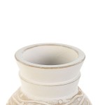 Jarra Decorativa de Madeira 100 Branco