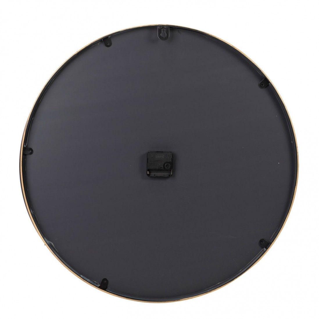 Metallic Wall Clock 062 Black