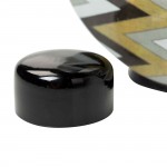 Ceramic Pot 291 Chevron Multicolor