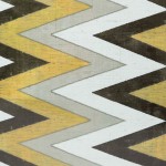 Ceramic Pot 291 Chevron Multicolor