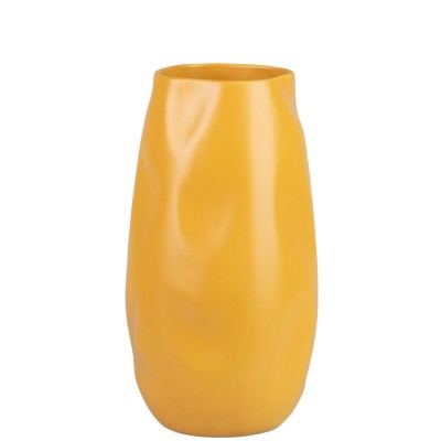 Ceramic Flower Pot 663 Yellow Matte