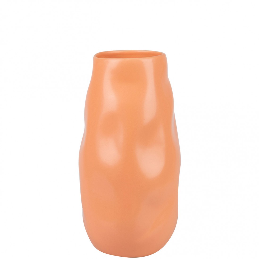 Floreira de Cermica 670 Laranja Mate