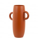 Floreira de Cermica 684 Laranja Terracota Mate