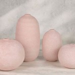 Floreira de Cermica 712 Rosa