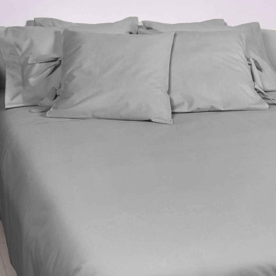 Capa de Edredo Cama de Solteiro Nude Cinzento
