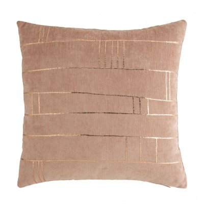 Print 42 Geometric Decorative Cushion Square Pink
