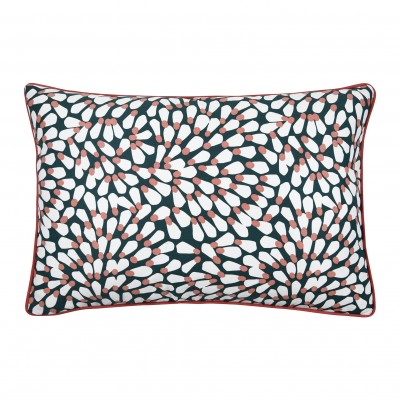 Odeon 001 Floral Decorative Cushion Rectangular Multicolor