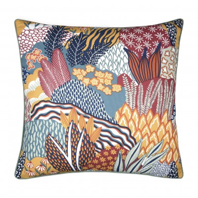 Paradores/Aveyron Floral Decorative Cushion Square Multicolor