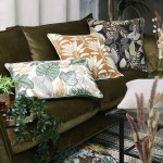 Coj�n Decorativo Floral Uluru/Aquitaine Cuadrado Multicolor