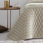 Edredn Cama Doble Naroa Geomtrico Beige