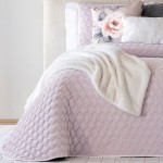 Edredn Cama Doble Naroa Geomtrico Lavanda