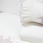 Dalila 4 Piece Double Bed Set Lilac