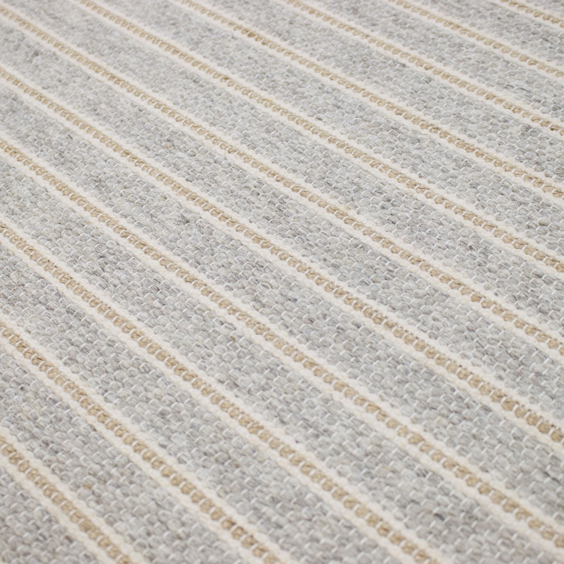 Geometric Area Rug Wooly 12101/670 Light Gray