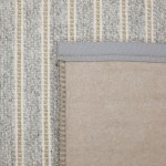 Geometric Area Rug Wooly 12101/670 Light Gray