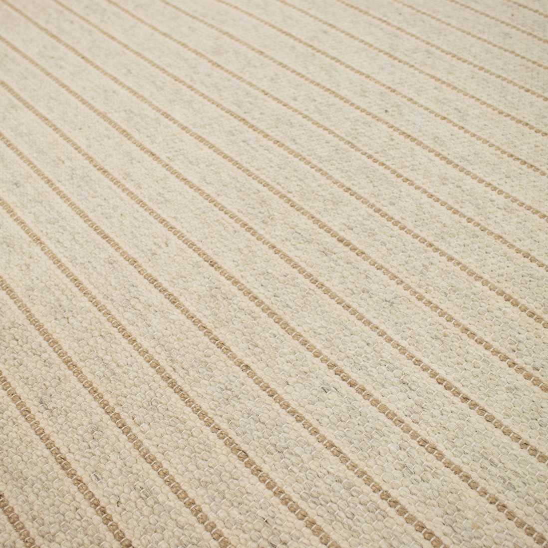 Geometric Area Rug Wooly 12101/650 Cream Beige
