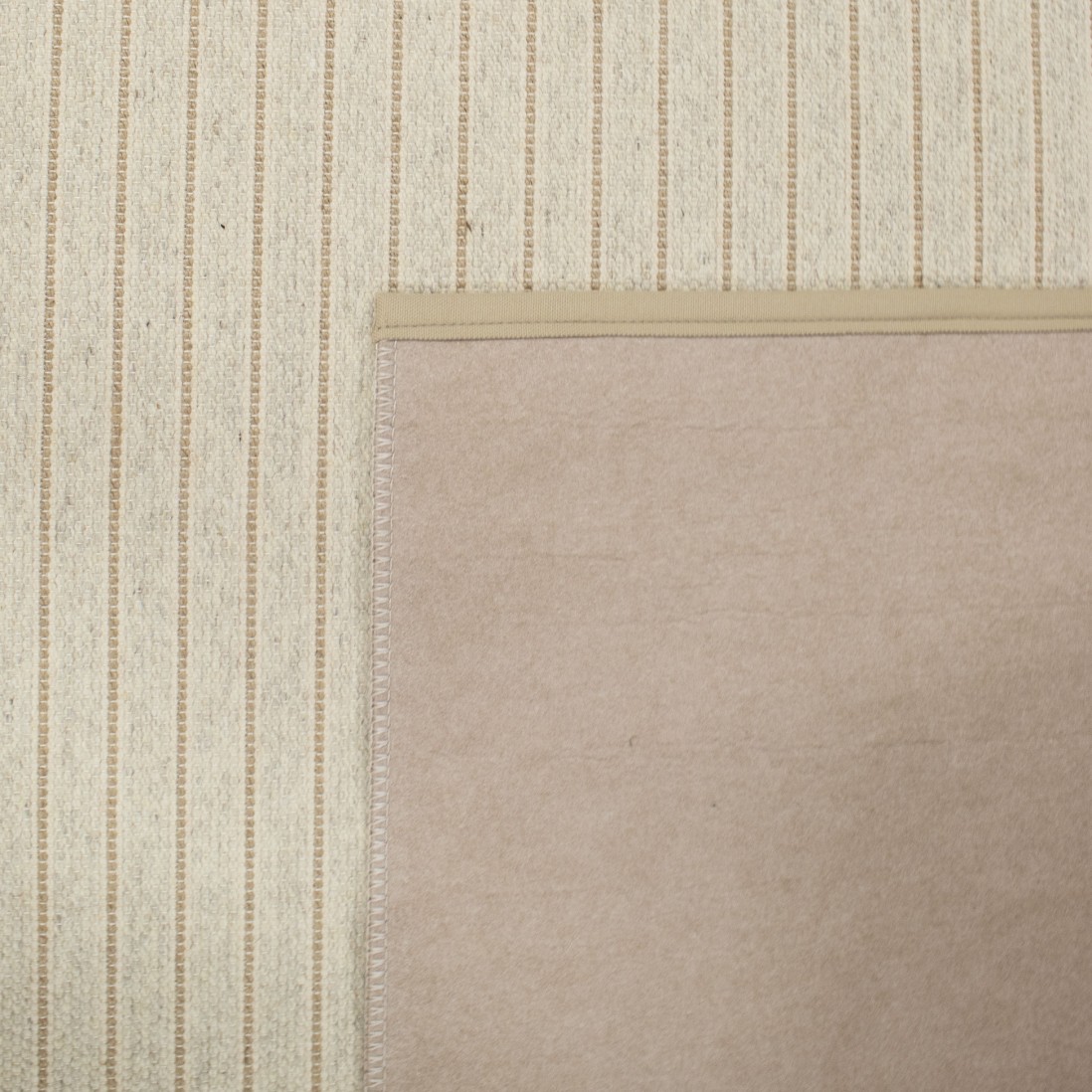Geometric Area Rug Wooly 12101/650 Cream Beige