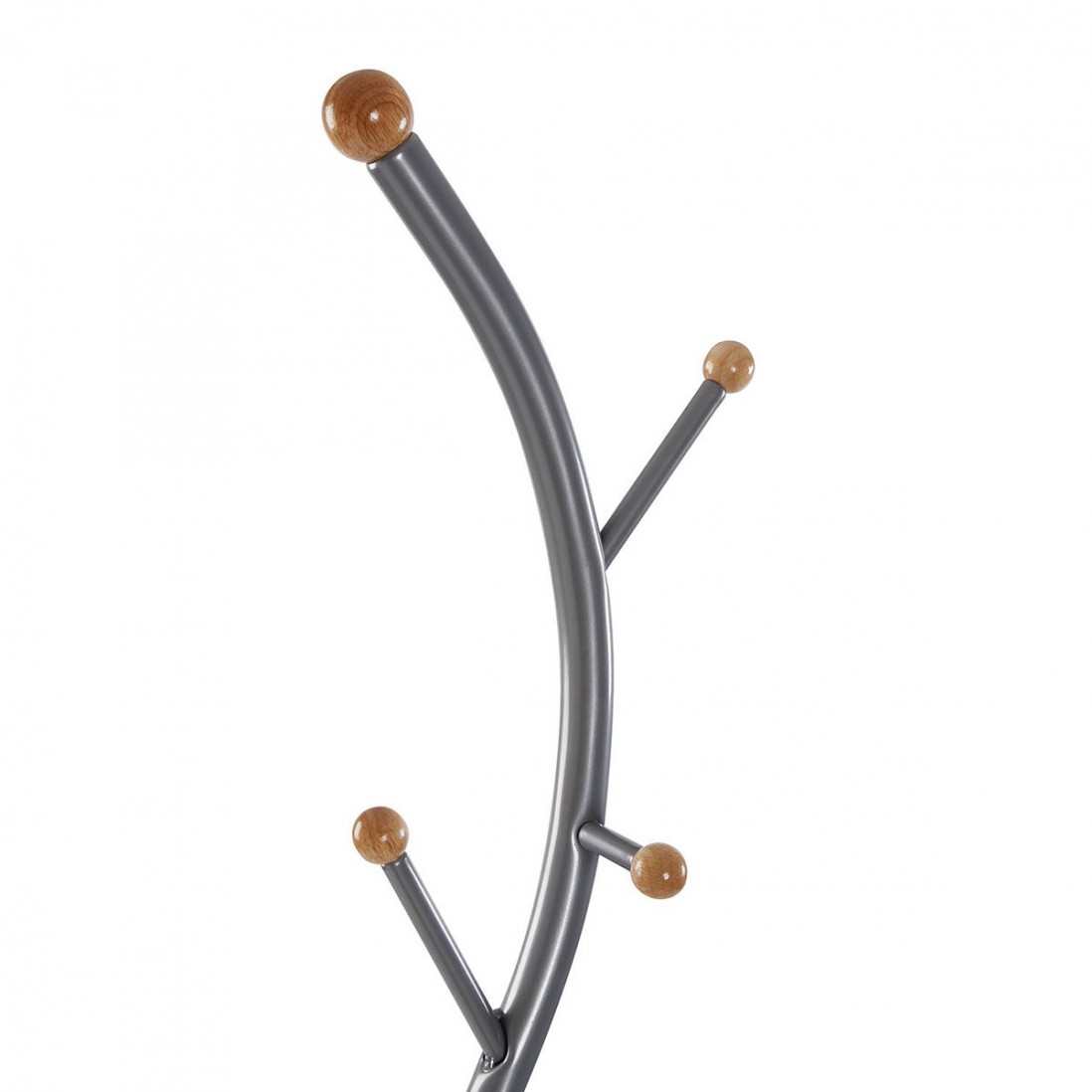 Perchero de Madera y Metal Sisak 739 Gris