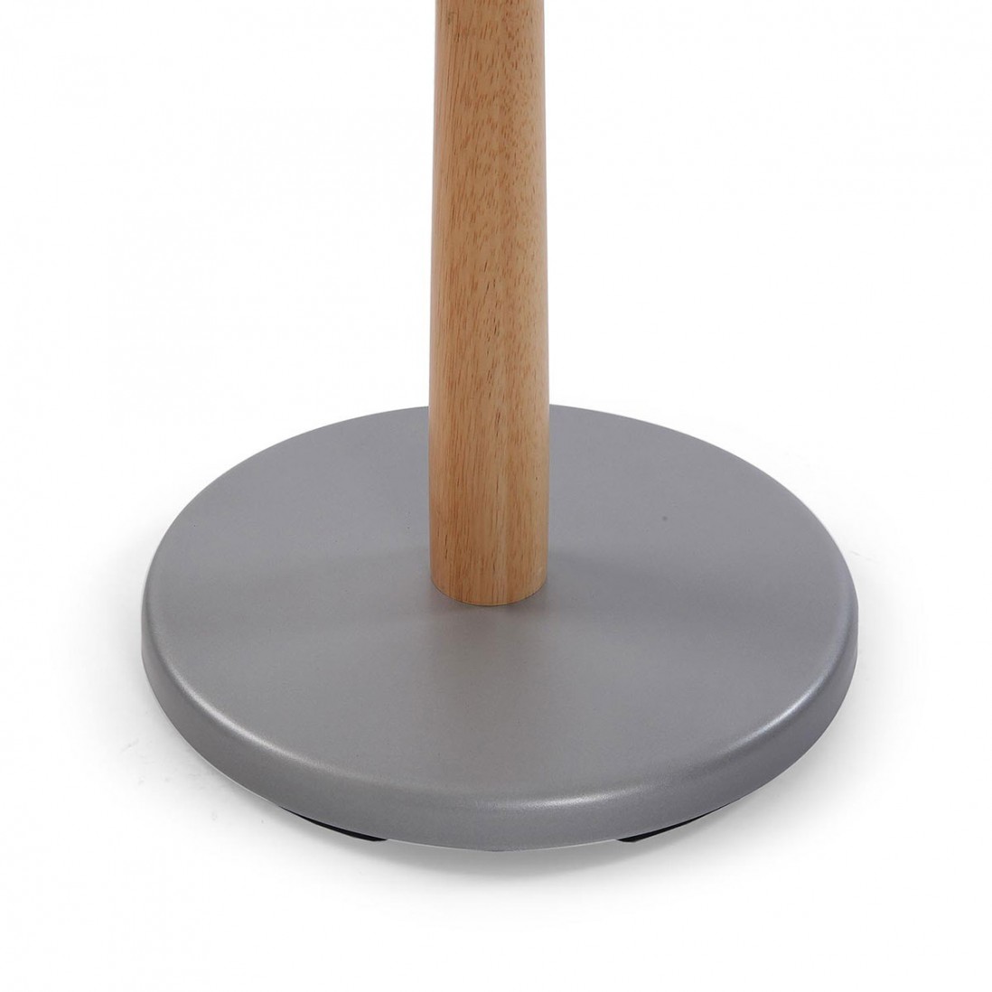 Perchero de Madera y Metal Sisak 739 Gris