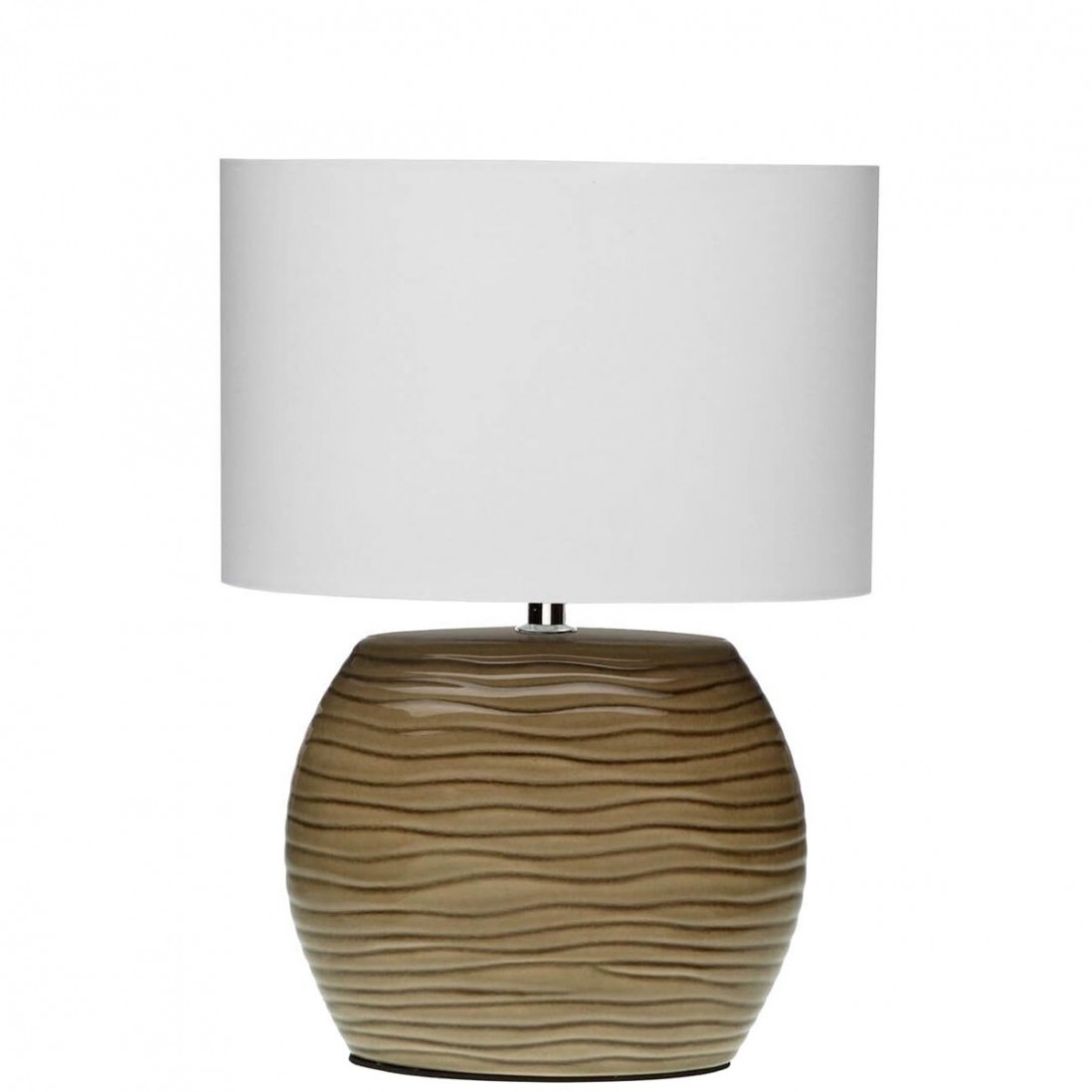 Ceramic Table Lamp 003 Brown