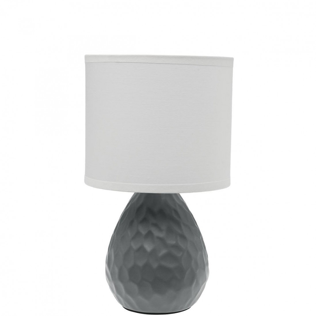Candeeiro de Mesa de Cermica 279 Cinzento