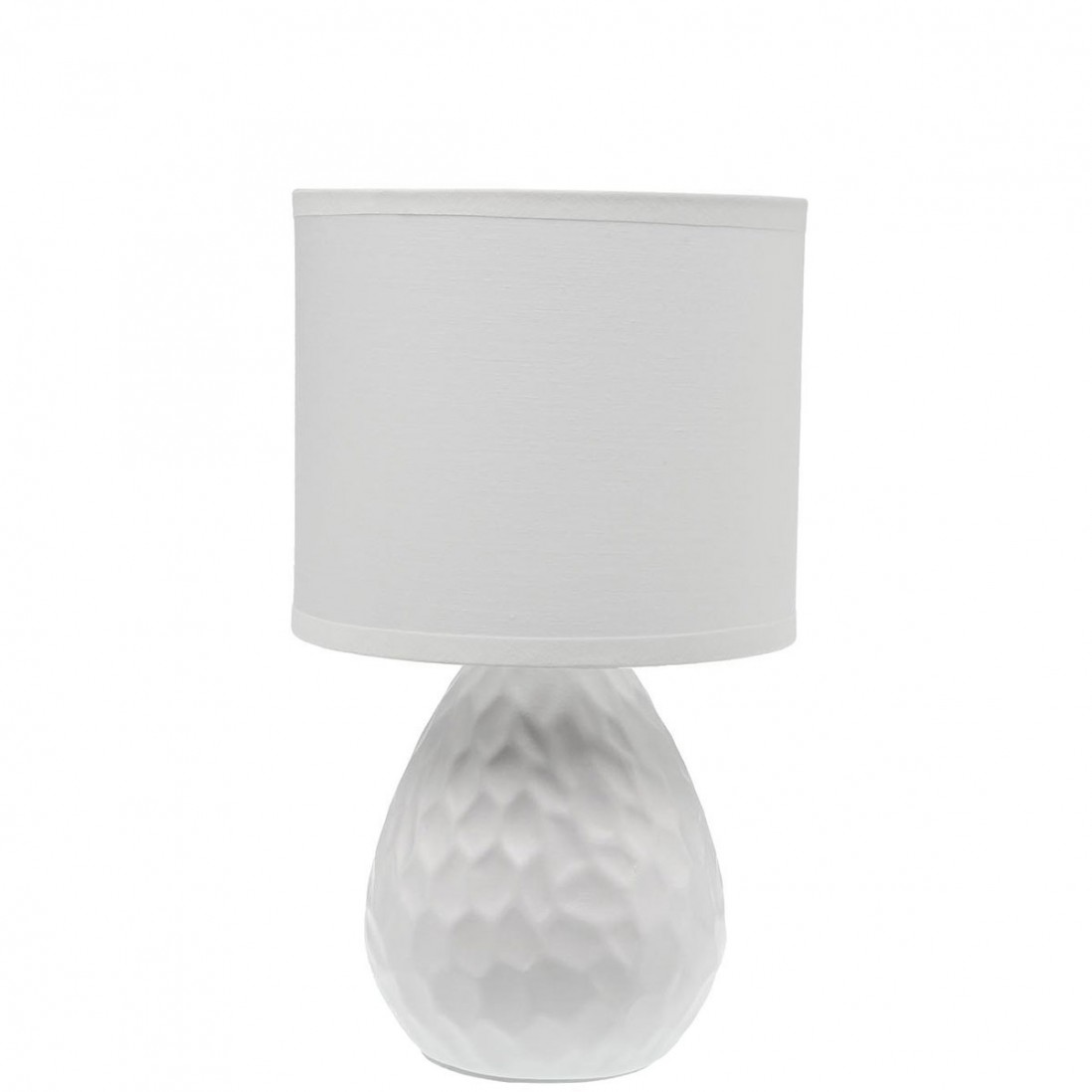 Candeeiro de Mesa de Cermica 277 Branco