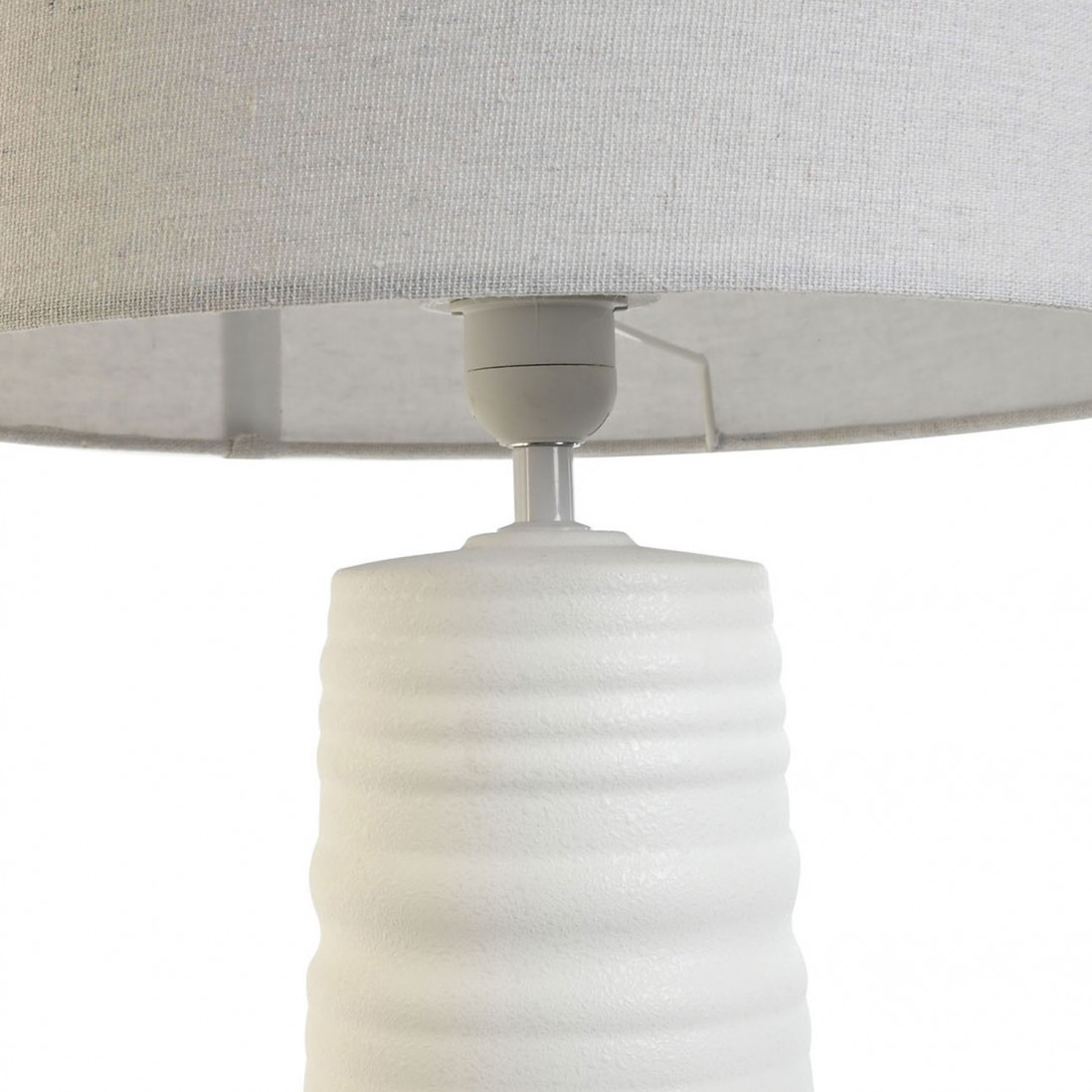 Candeeiro de Mesa de Cermica Grs 005 Branco