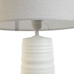 Candeeiro de Mesa de Cermica Grs 005 Branco