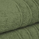 100% Cotton Chic Bidet Bath Towel Khaki