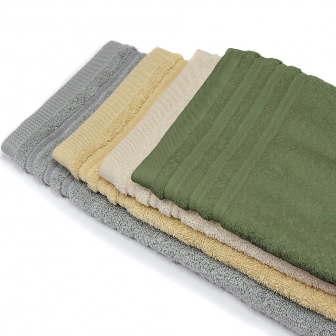 100% Cotton Chic Bidet Bath Towel Khaki