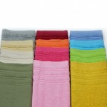 100% Cotton Chic Bidet Bath Towel Khaki