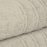 100% Cotton Chic Bidet Bath Towel Taupe