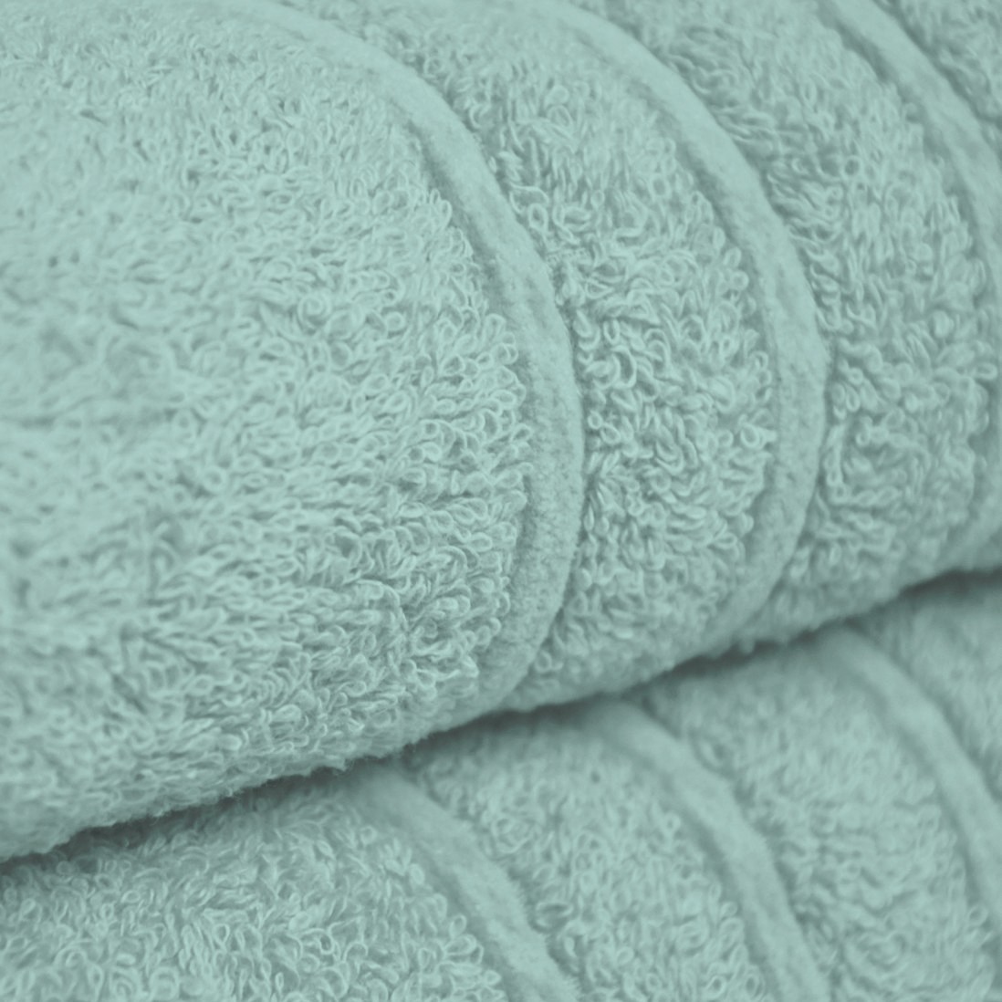 100% Cotton Chic Bidet Bath Towel Aqua