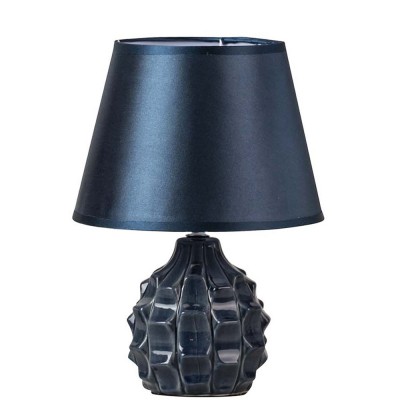 Candeeiro de Mesa de Cermica 014A Azul