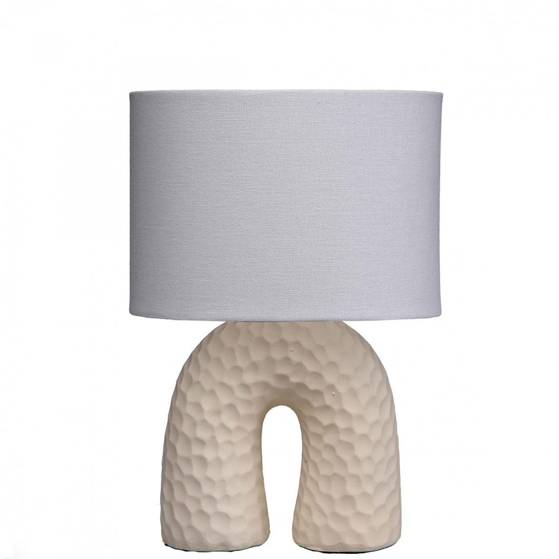 Candeeiro de Mesa de Cermica 210 Bege