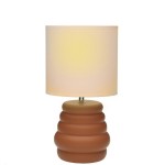 Ceramic Table Lamp 297 Terracotta