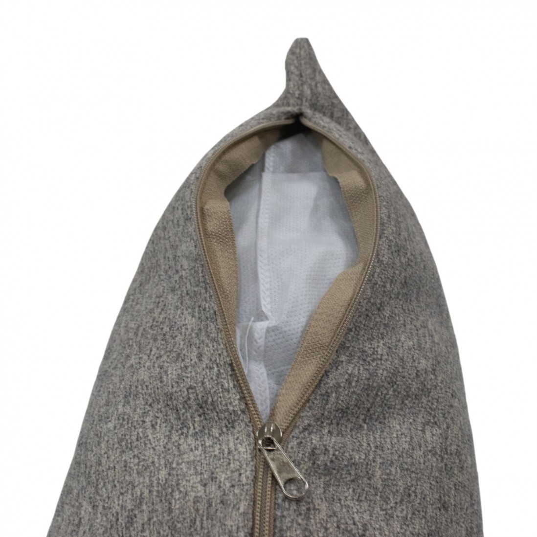 Soure Plain Decorative Cushion Gray