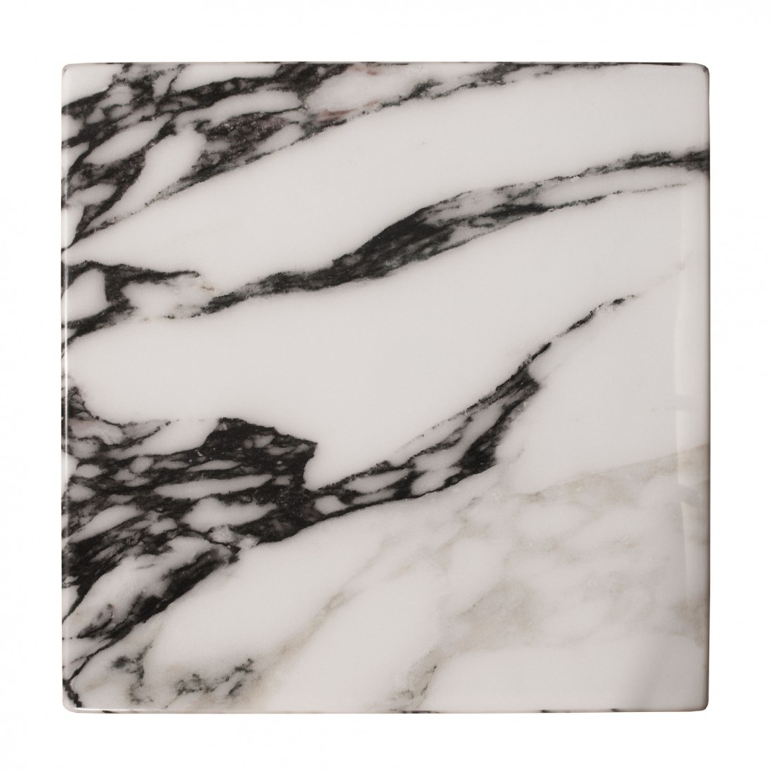 Stone Coffee Table Cubo White