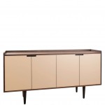 4-Door Wooden Sideboard Cygnus Beige