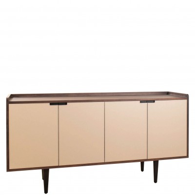 4-Door Wooden Sideboard Cygnus Beige