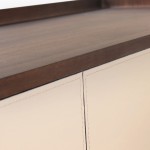 4-Door Wooden Sideboard Cygnus Beige