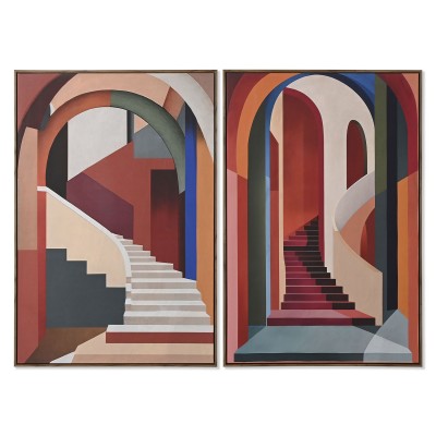 Staircase Decorative Painting 748A Multicolor
