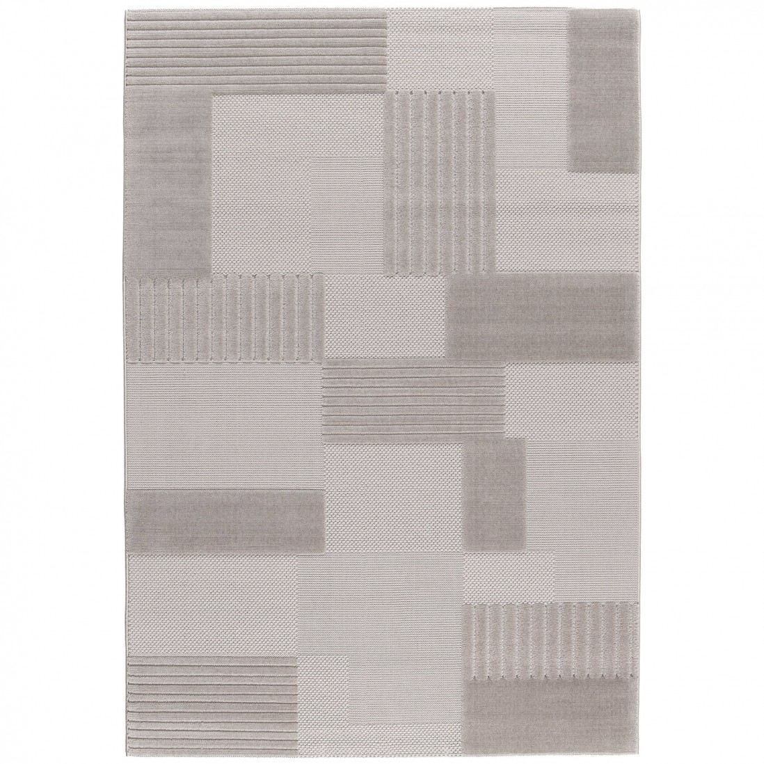 Geometric Area Rug Buckley 42323/070 Gray