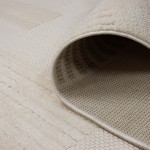 Geometric Area Rug Buckley 42323/060 Ivory White