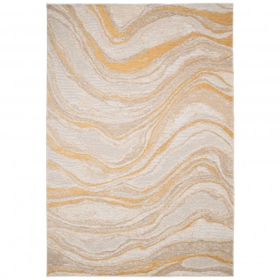Abstract Area Rug Adore 4007/850 Orange