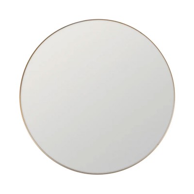 Round Metal Mirror 846 Golden