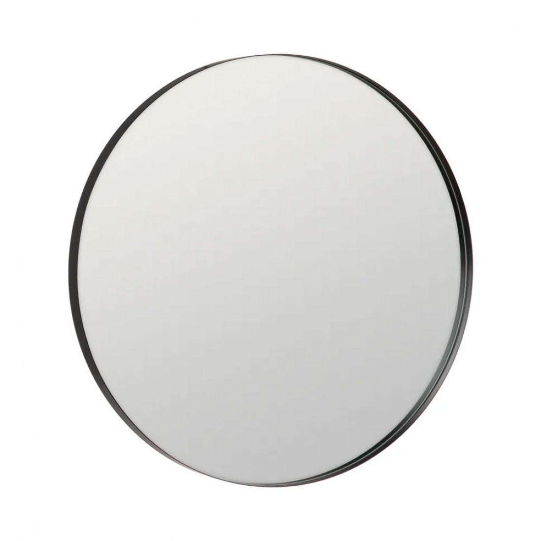 Round Metal Mirror 848 Black