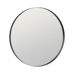 Round Metal Mirror 848 Black