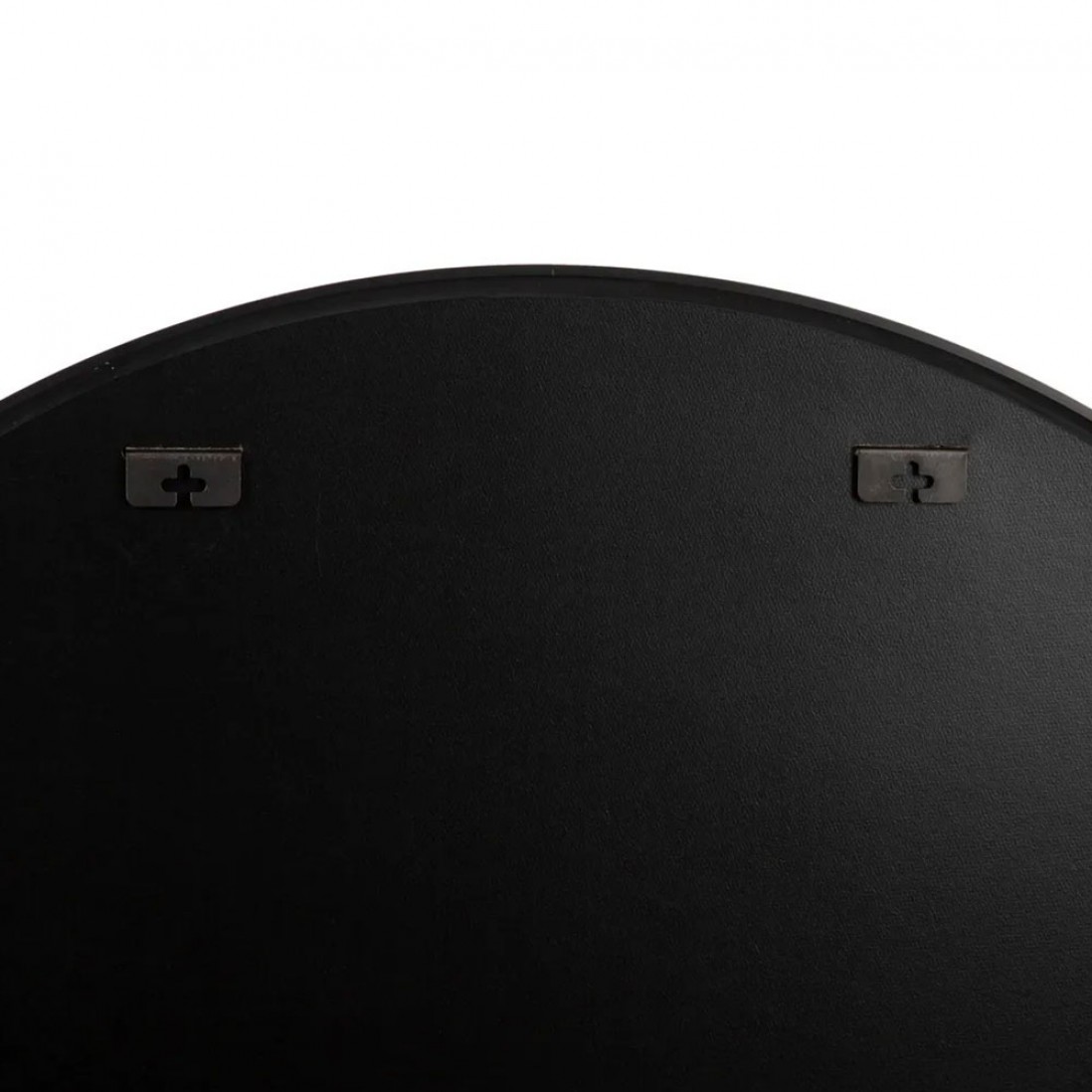 Round Metal Mirror 848 Black