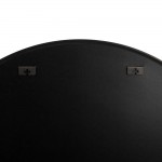 Round Metal Mirror 848 Black
